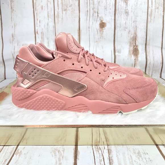 nike air huarache rust pink
